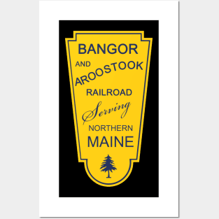 BAR - Bangor and Aroostook Railroad Posters and Art